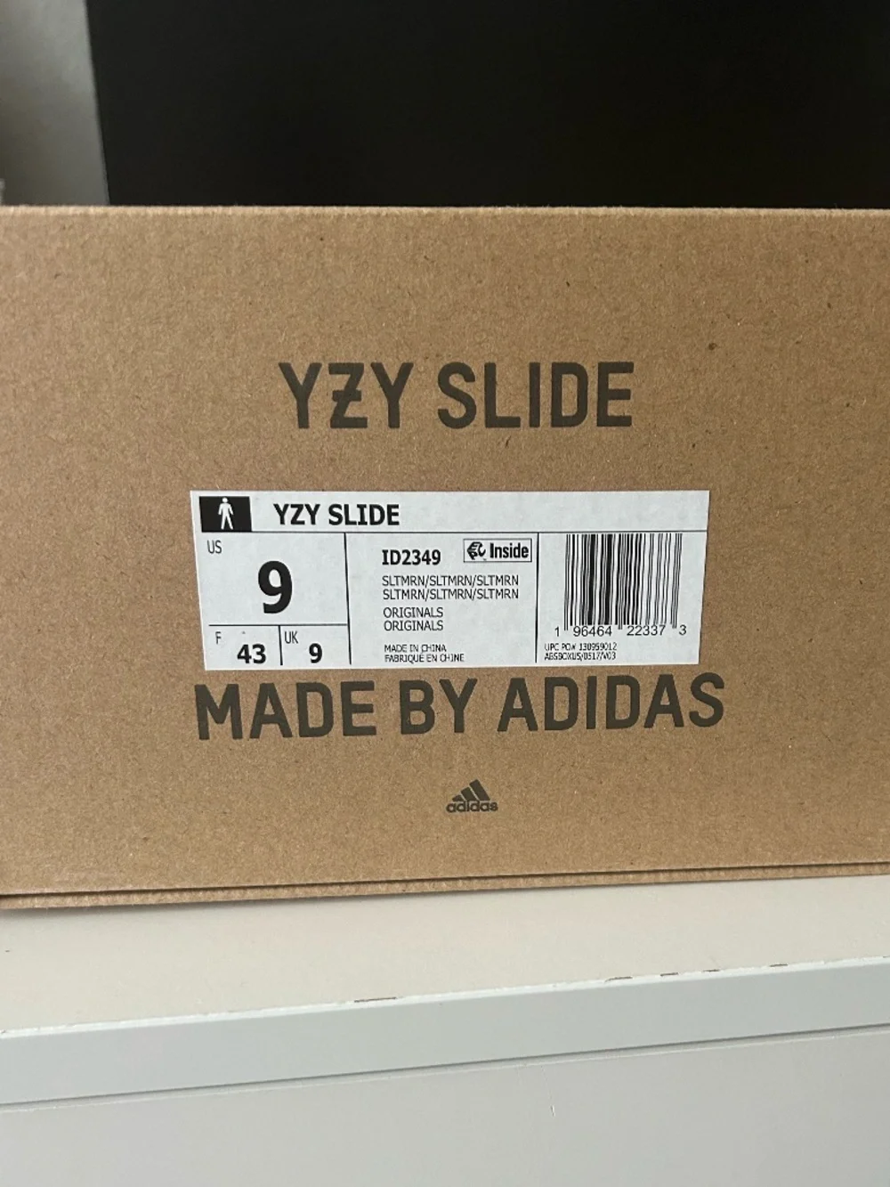 Yeezy Slide 2023-Slate Marine-Men's- Size 9